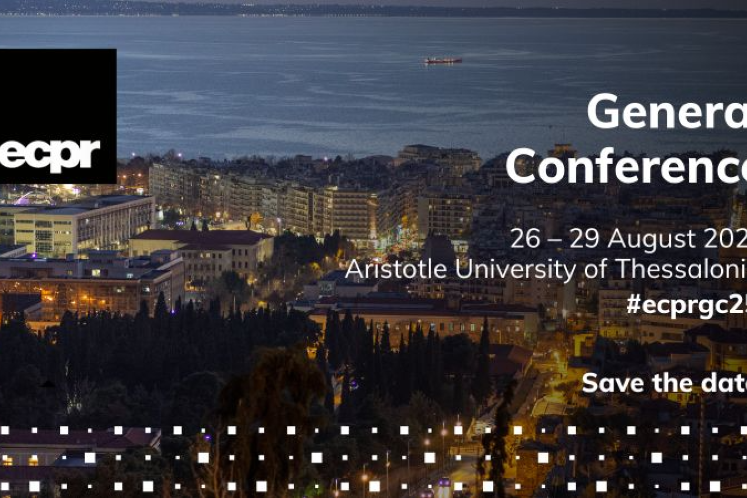 ECPR General Conference in Thessaloniki